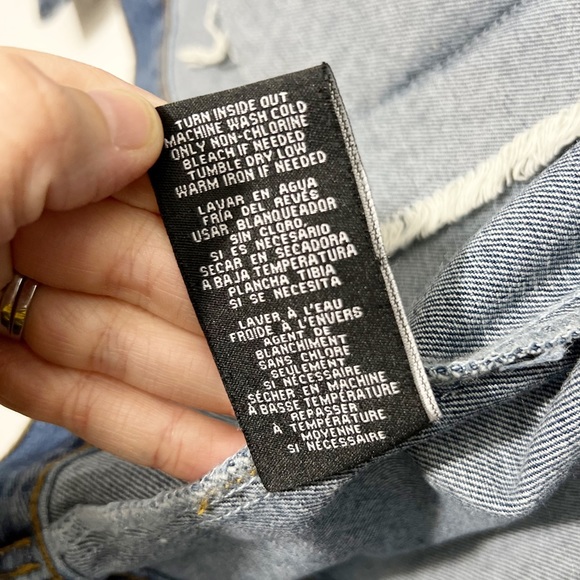 Gorgeous Boho jacket Floral Design Jean Jacket Vintage women’s medium - Picture 13 of 16